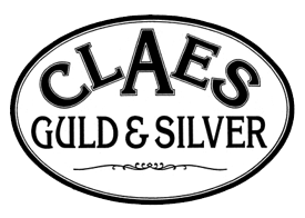 Clase guld och silver logotyp